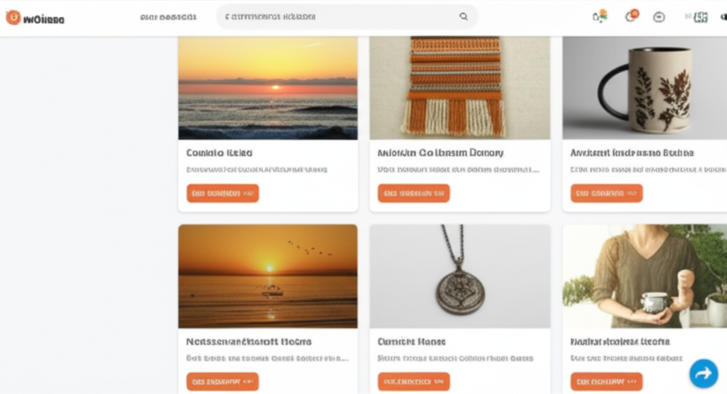 Screenshot of E-commerce Platform for Artisans - a Full-Stack App, SEO & Integrations project.